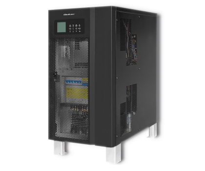 Zasilacz awaryjny (UPS) Qoltec UPS (10kVA/8kW, LCD, EPO, 3-fazowy)